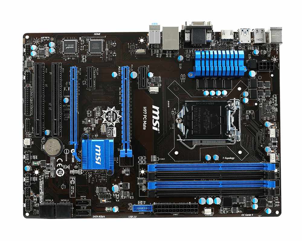 Распиновка материнки msi h97 pc mate для подключения корпуса